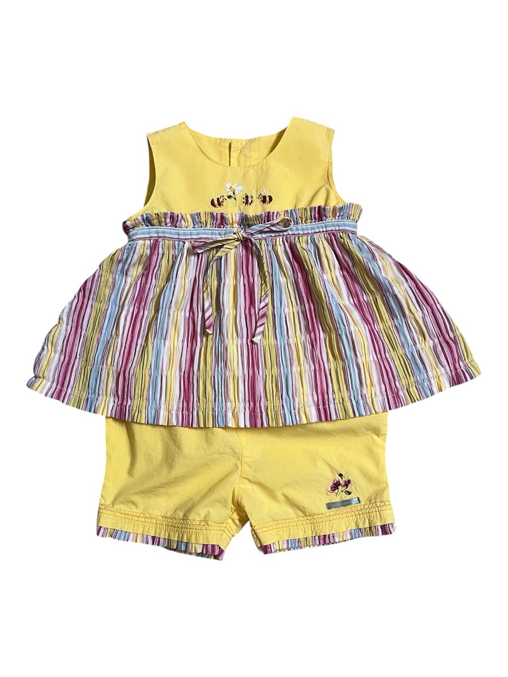 Catimini • Bees/Flowers Set - 12 mos/74